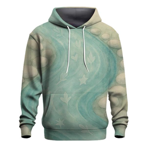 River Of Quiet Blessings zip-up hoodies
