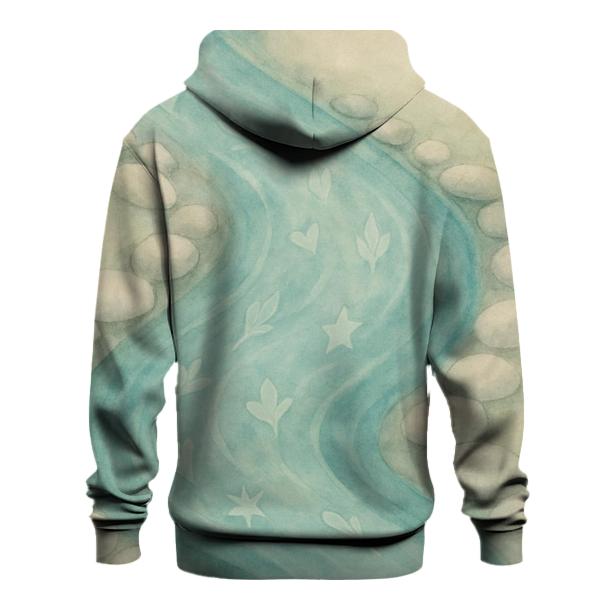 River Of Quiet Blessings zip-up hoodies