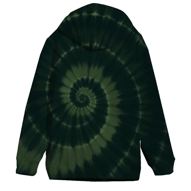 Overdye Forest Spiral Eclipse hoodies fashion