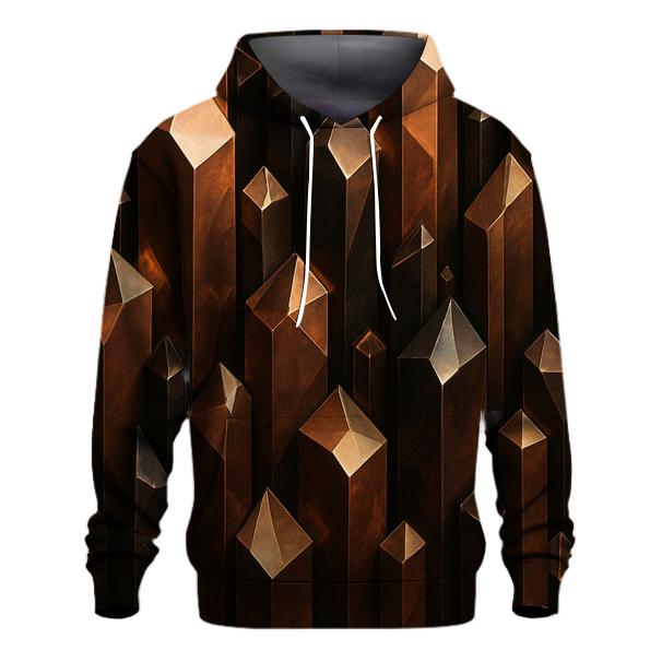 Copper Cascade Facets hoodies fashion