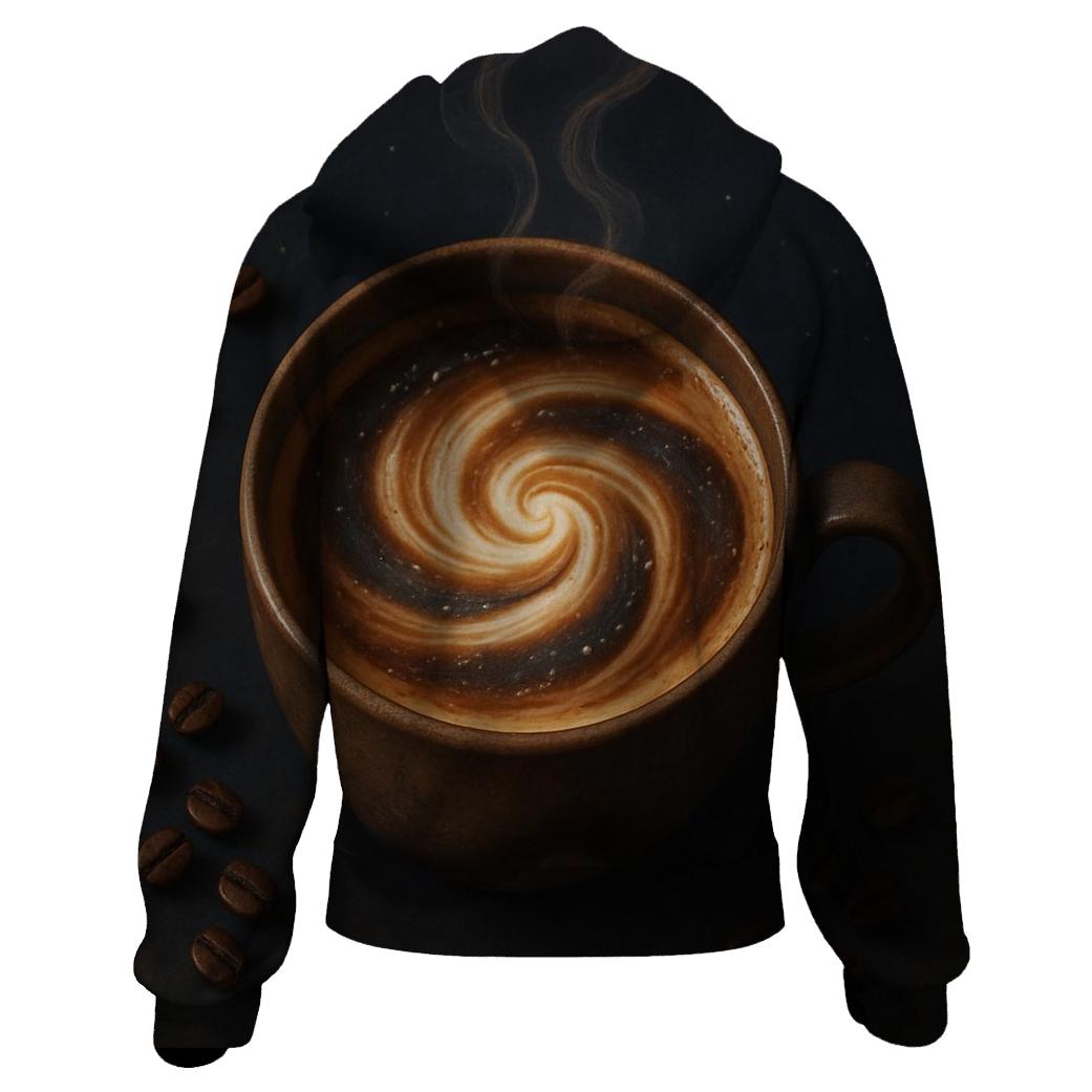 Celestial Night Pour graphic hoodies