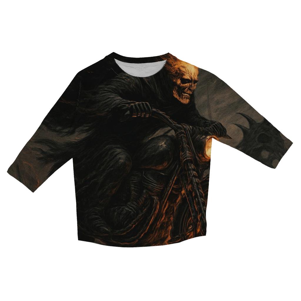 Ghost Rider Of The Ash Wastes personalized 3/4 sleeve tees