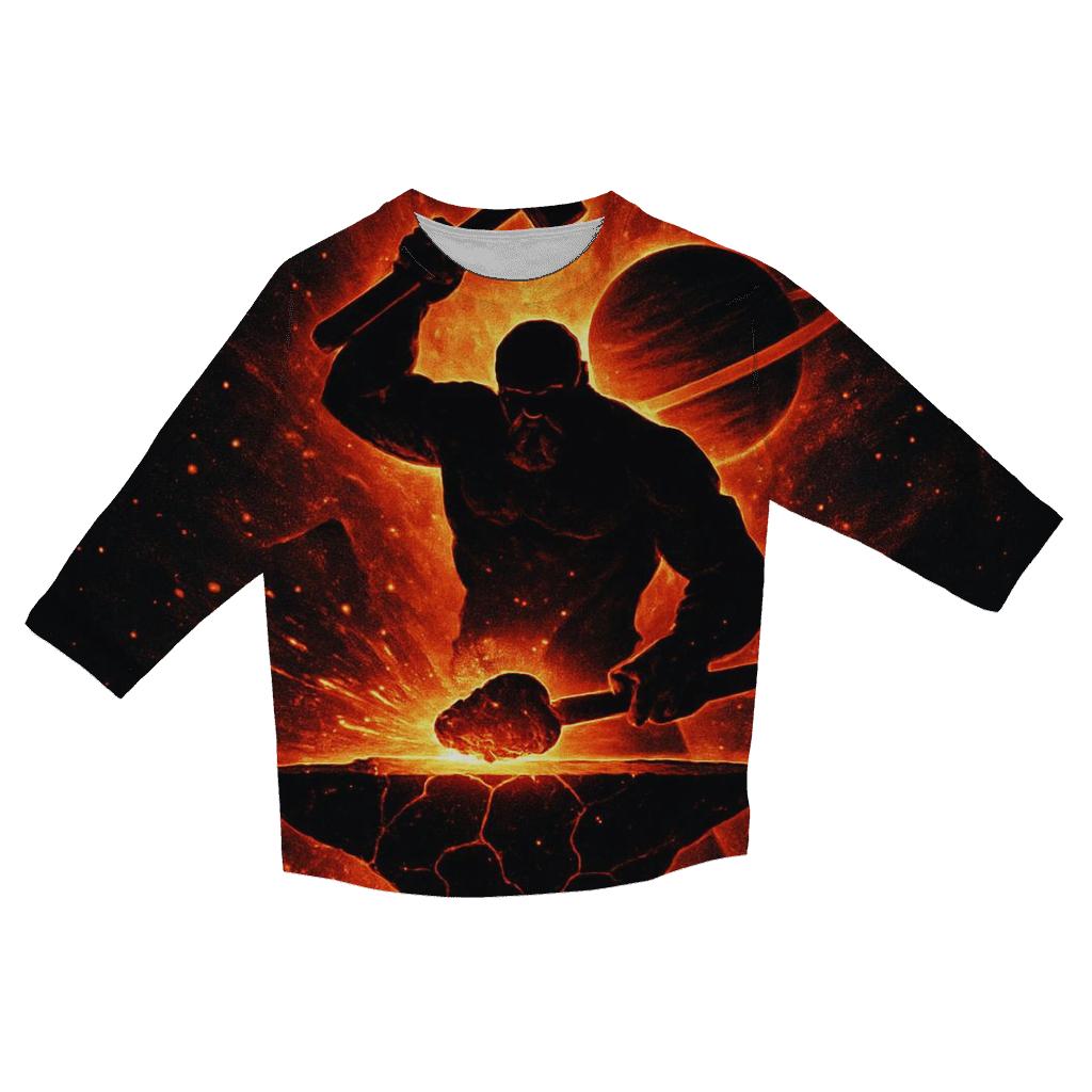Meteor Forge Of The Star Smith designer 3/4 sleeve blouses