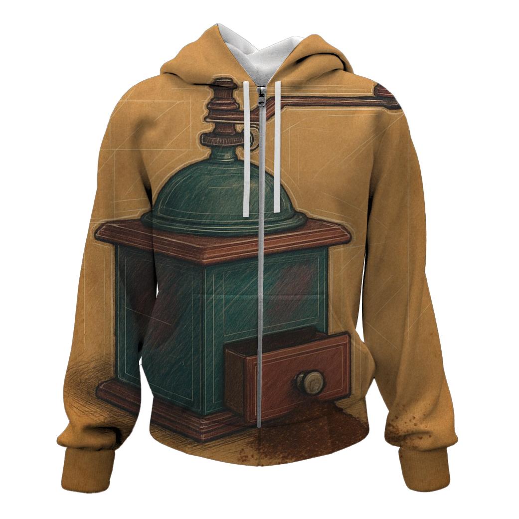 Vintage Mill Blueprint graphic hoodies