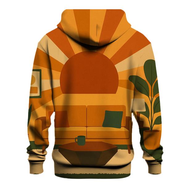 Sunburst Living Room Lounge designer hoodies