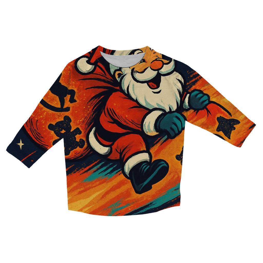 Meteor Trail Toy Delivery cotton quarter sleeve shirts