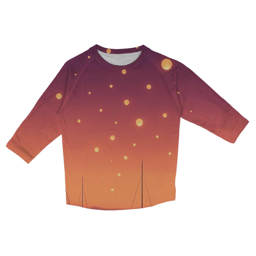 Harbor Lantern Sundown trendy 3/4 sleeve tops