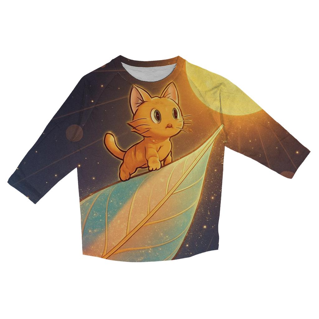 Solar Sail Captain Kitten designer 3/4 sleeve blouses