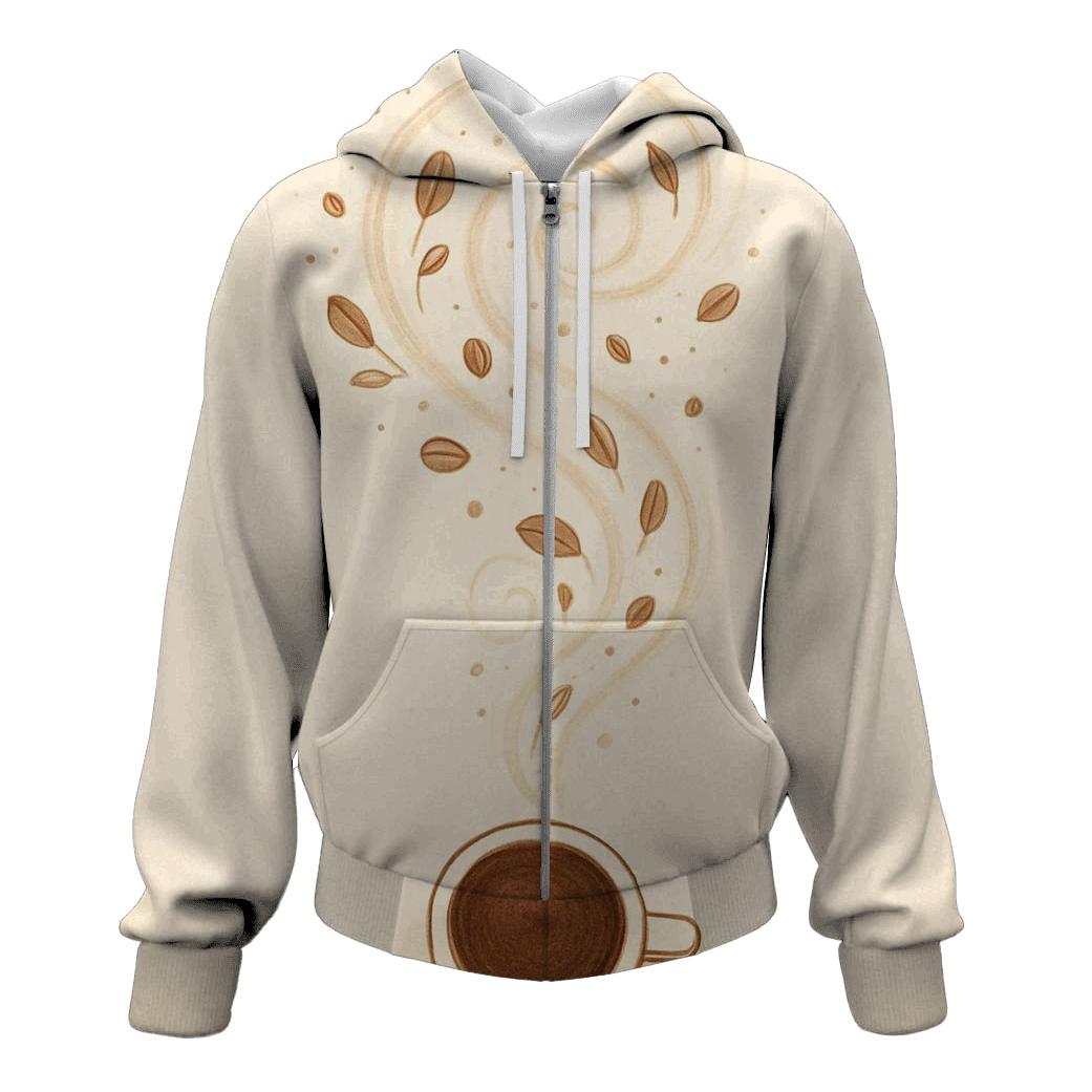 Aroma Spiral Trail graphic hoodies