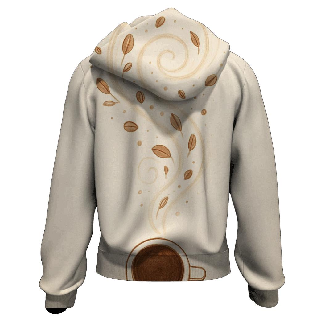 Aroma Spiral Trail graphic hoodies
