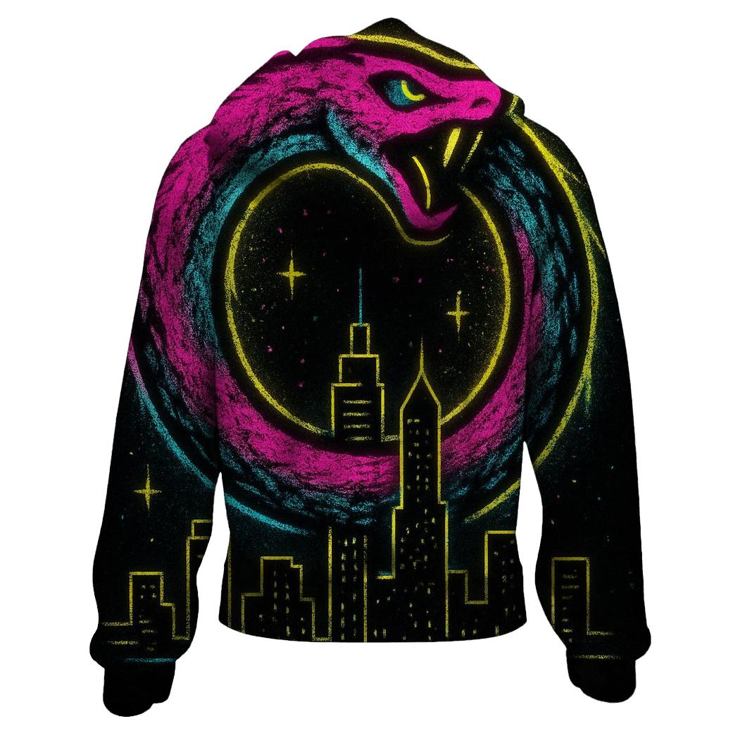 Urban Neon Ouroboros premium hoodies