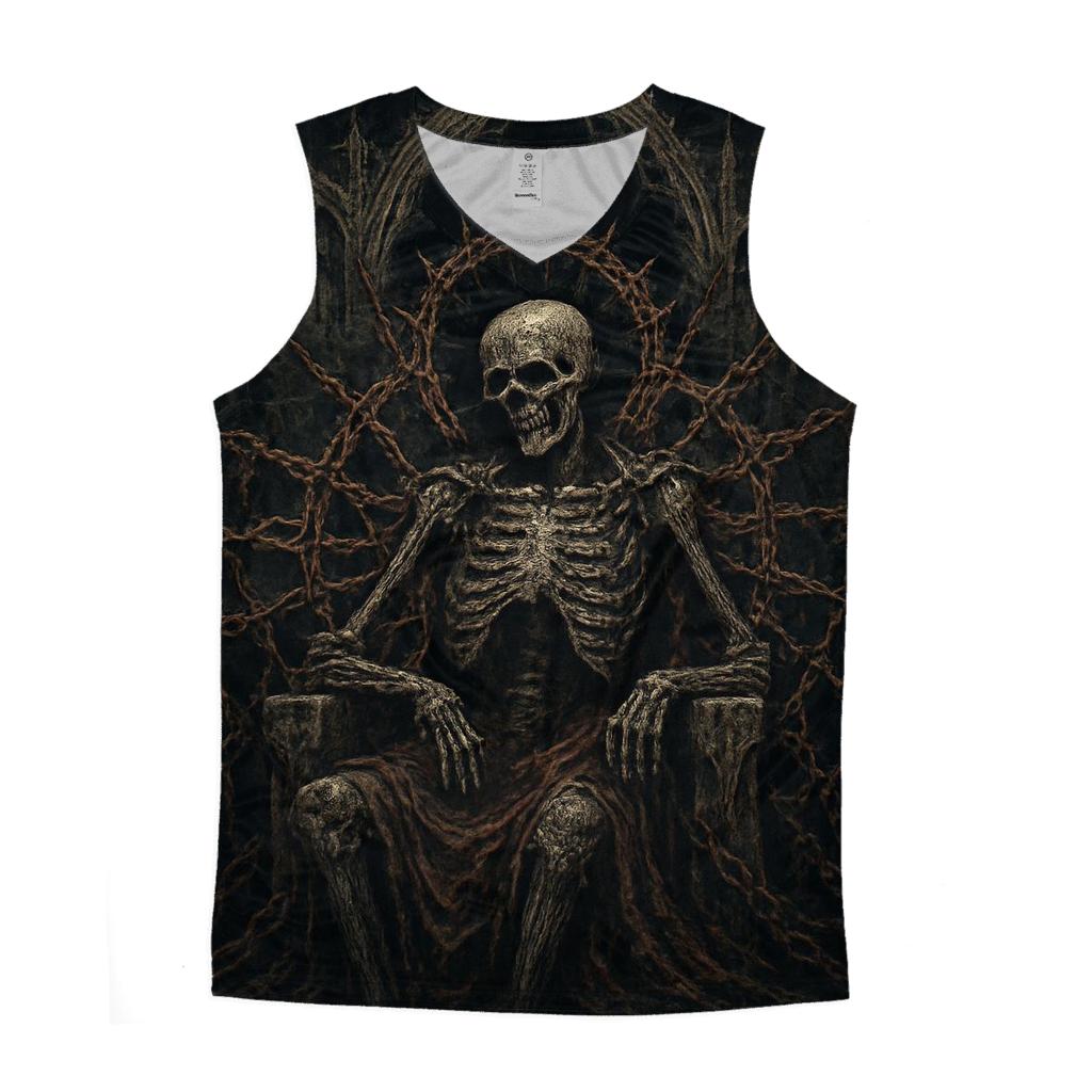 Throne Of Rusted Haloes cotton sleeveless tops