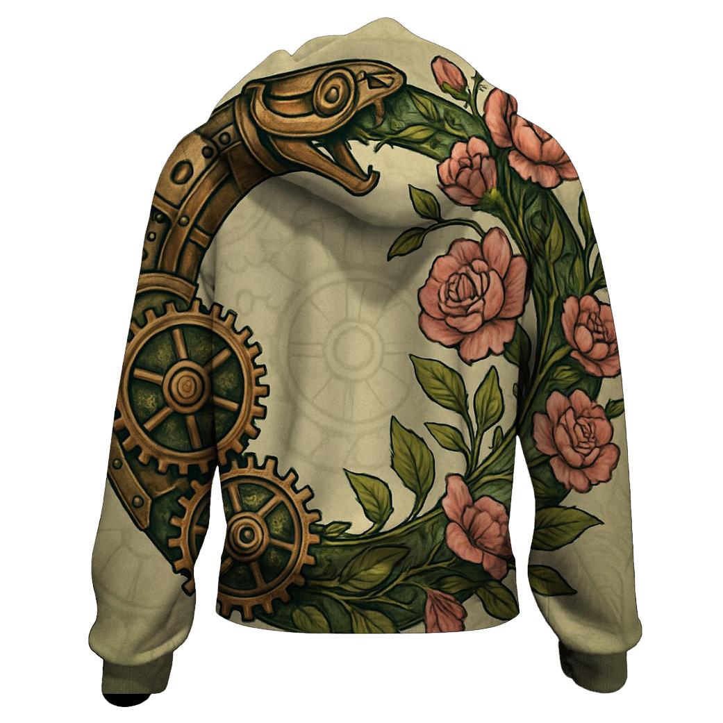 Mechanical Garden Ouroboros hoodie styles