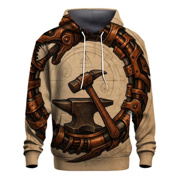 Clockwork Forge Ouroboros heavyweight hoodies