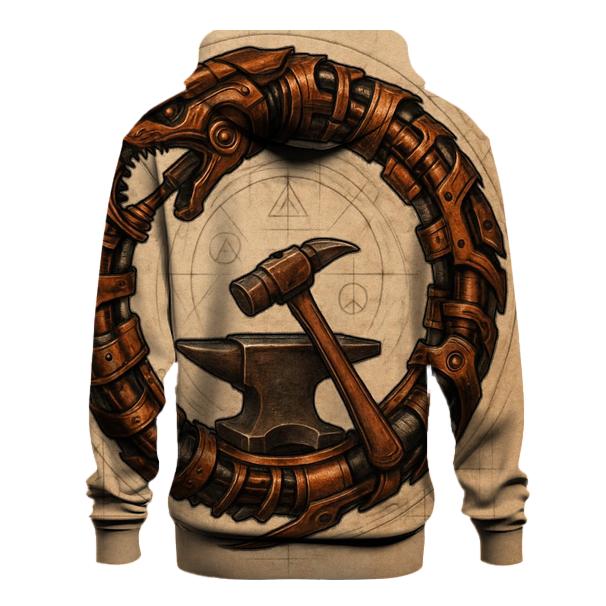 Clockwork Forge Ouroboros heavyweight hoodies