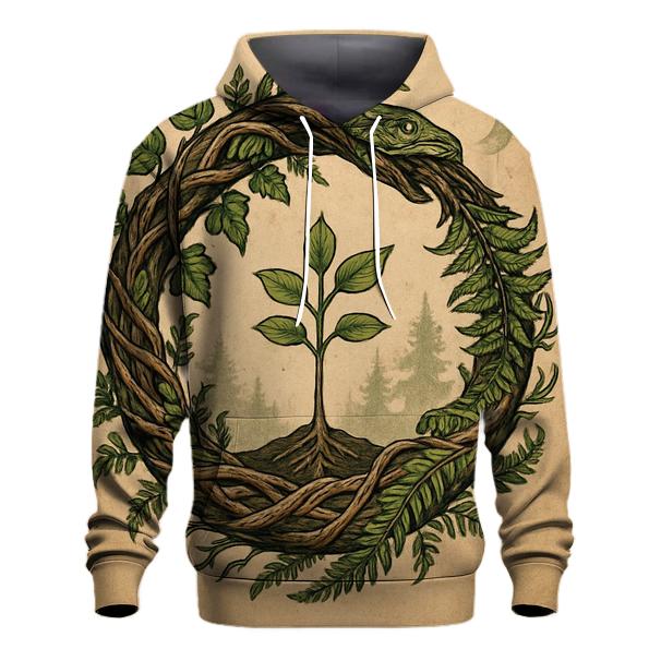 Forest Spirit Ouroboros lightweight hoodies