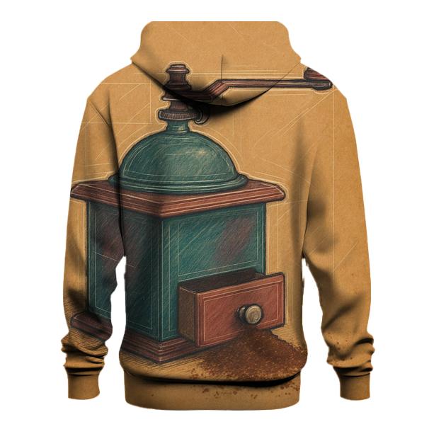 Vintage Mill Blueprint embroidered hoodies