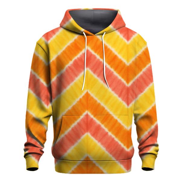 Citrus Sunrise Accordion Chevron hoodie trends