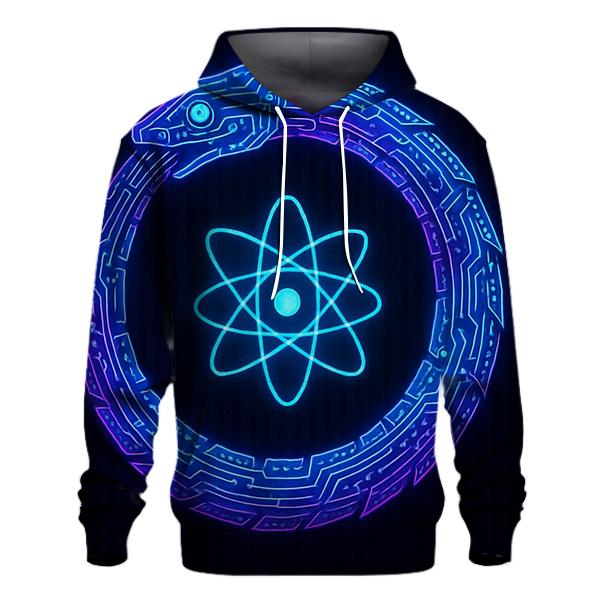 Quantum Circuit Ouroboros designer hoodies
