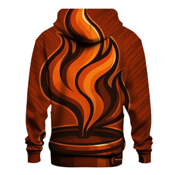 Copper Roast Flame pullover hoodies