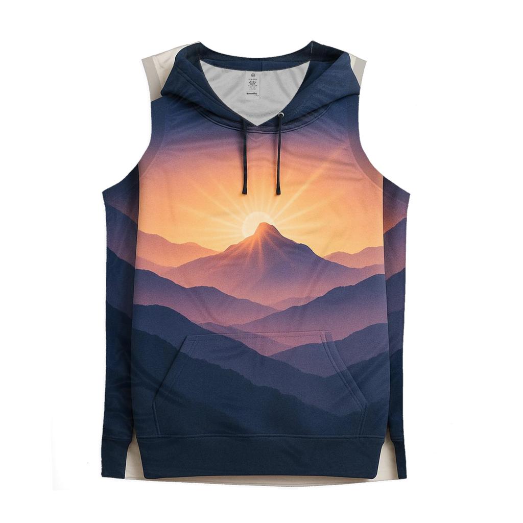 Mountain Veil Radiance sports performance tank tops