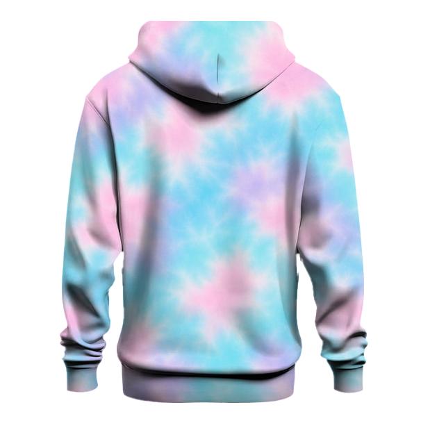 Candy Cloud Pastel Crumple Field heavyweight hoodies