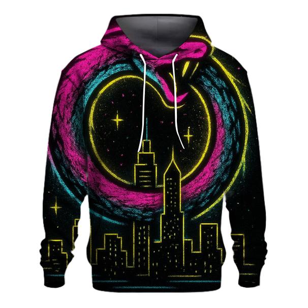 Urban Neon Ouroboros hoodie trends
