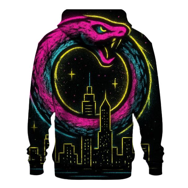 Urban Neon Ouroboros hoodie trends