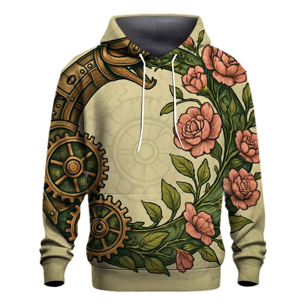 Mechanical Garden Ouroboros embroidered hoodies