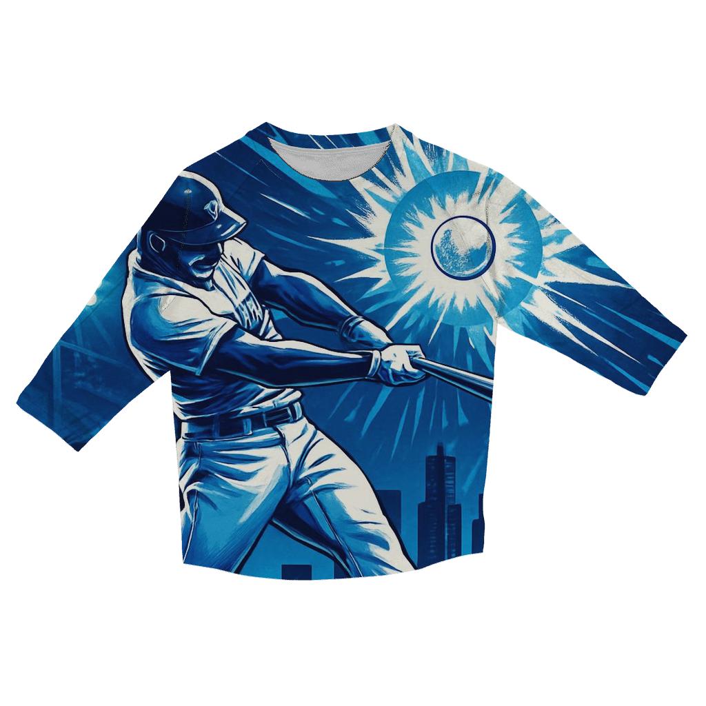 Skyline Home Run Shockwave casual three quarter sleeve shirts