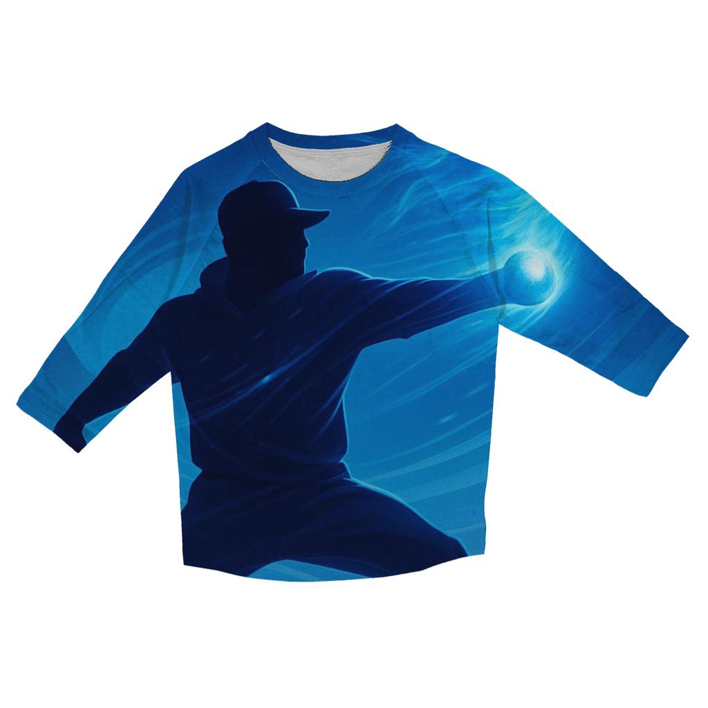 Celestial Fastball Arc Blue Jays Edition custom 3/4 sleeve shirts