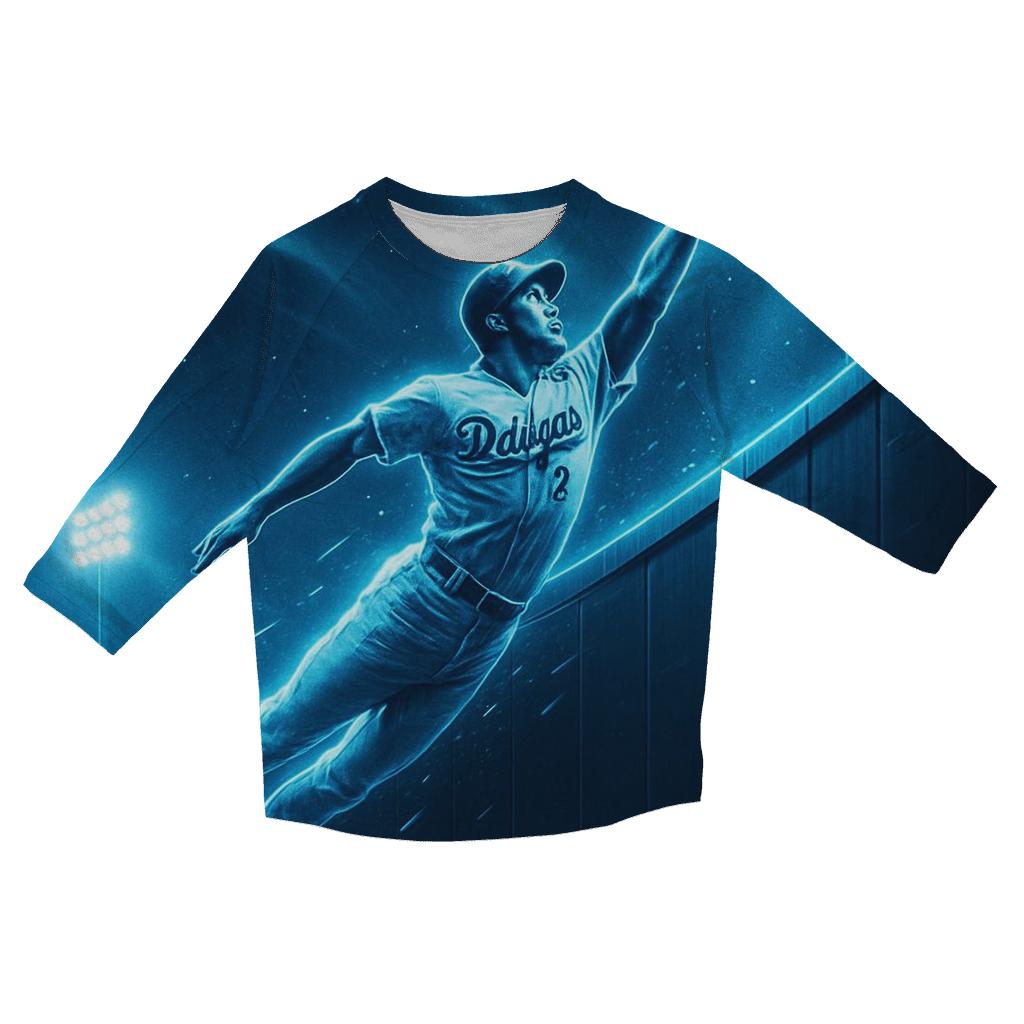 Electric Outfield Guardian cotton quarter sleeve shirts