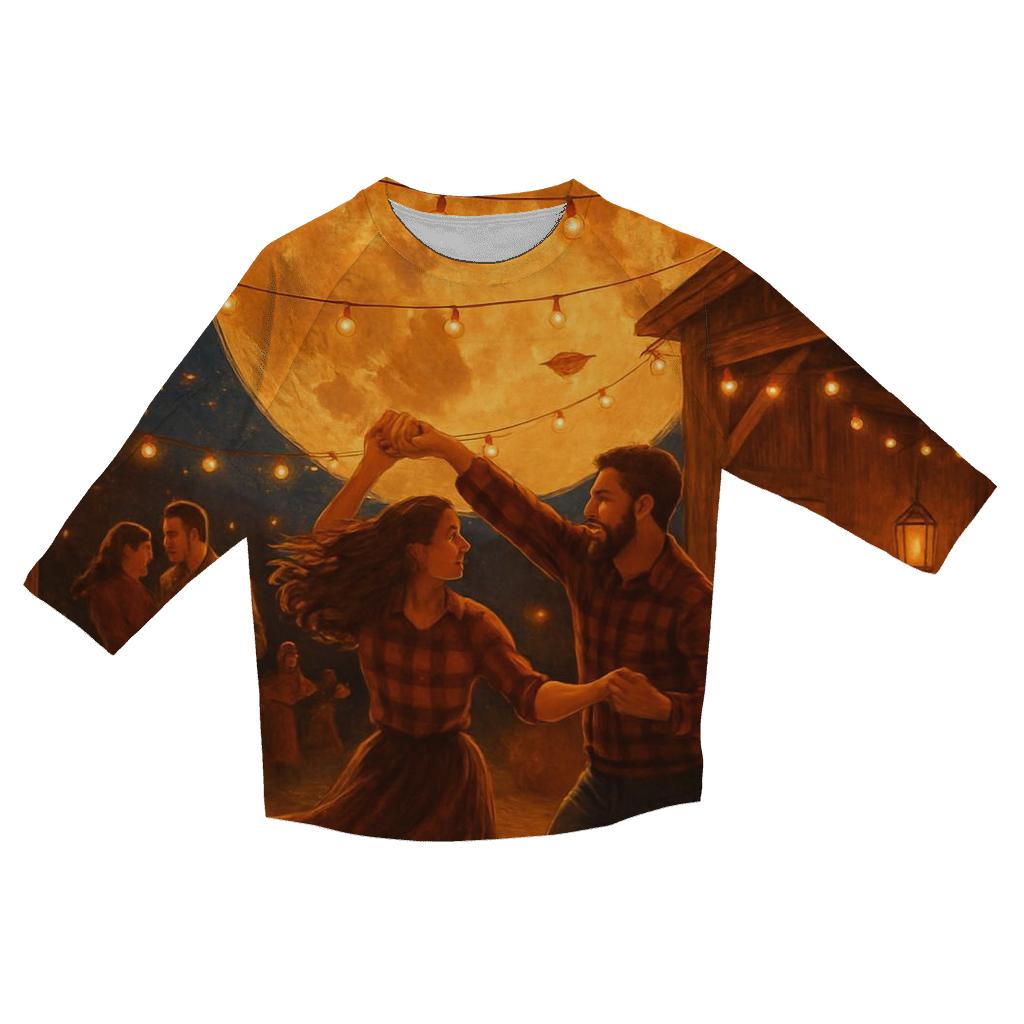 Harvest Moon Barn Dance personalized 3/4 sleeve tees