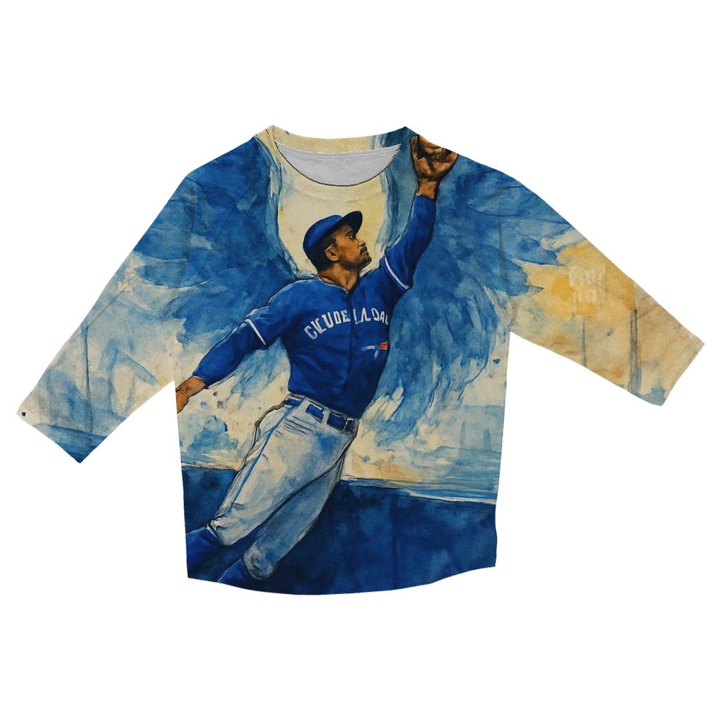 Nightfall Winged Catch At Blue Jays Harbor fashion 3/4 sleeve shirts