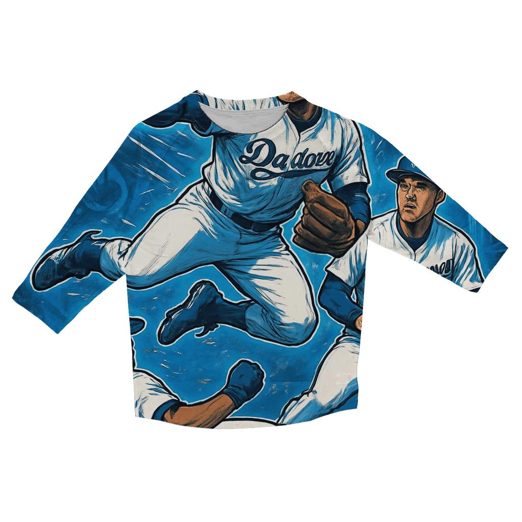 Halo Of Heroes Double Play casual three quarter sleeve shirts