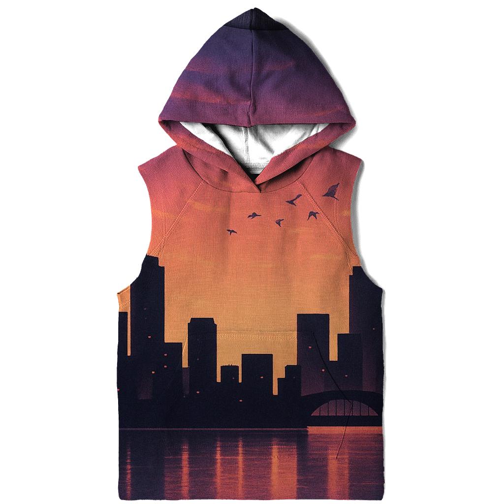 Skyline Afterglow Drift custom hoodies