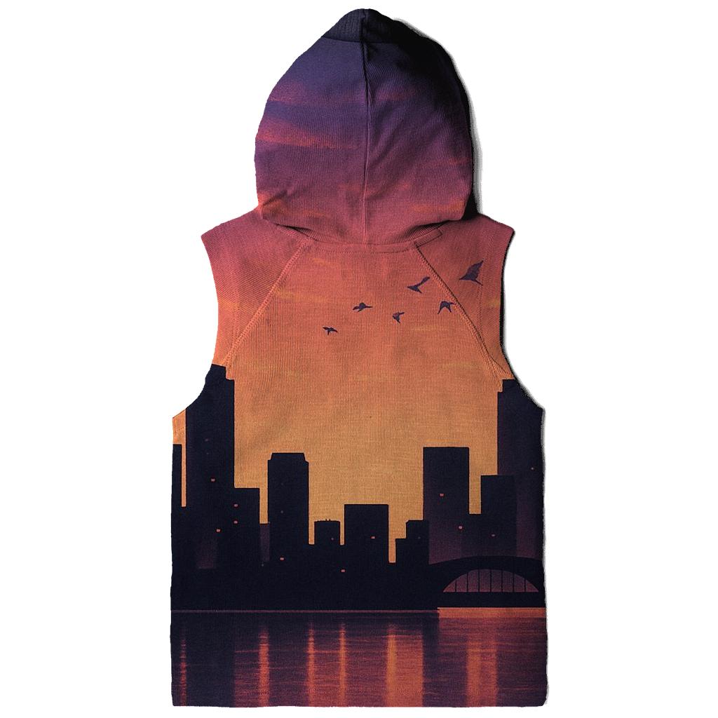 Skyline Afterglow Drift custom hoodies