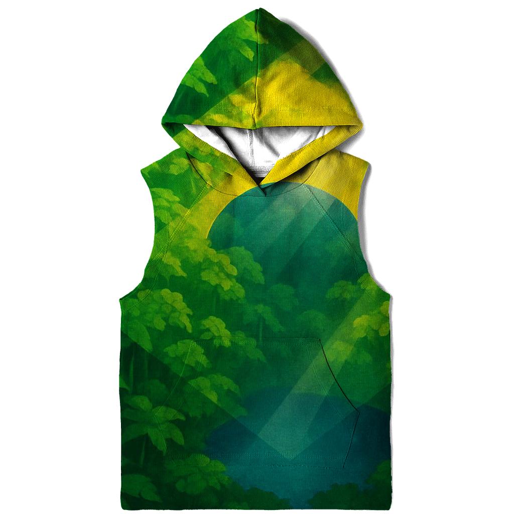 Brazilian Rainforest Canopy Flag Morph custom hoodies