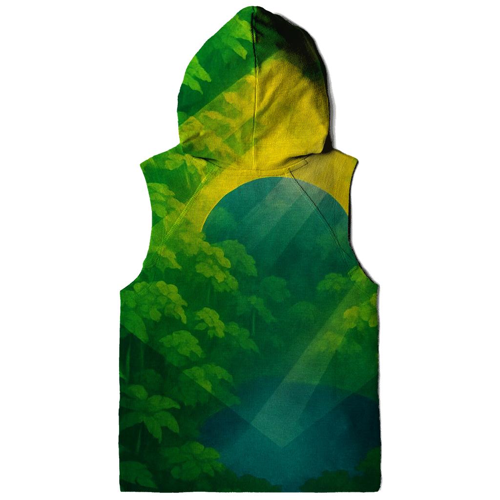 Brazilian Rainforest Canopy Flag Morph custom hoodies