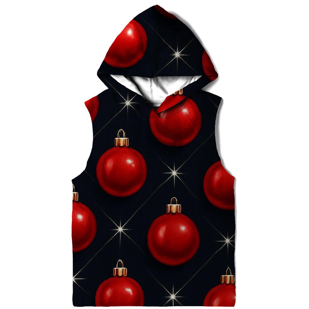 Crimson Ornaments Lattice On Midnight Field hoodie designs