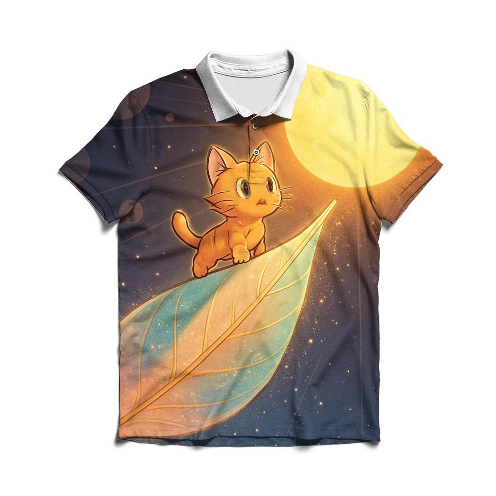 Solar Sail Captain Kitten classic pique polos