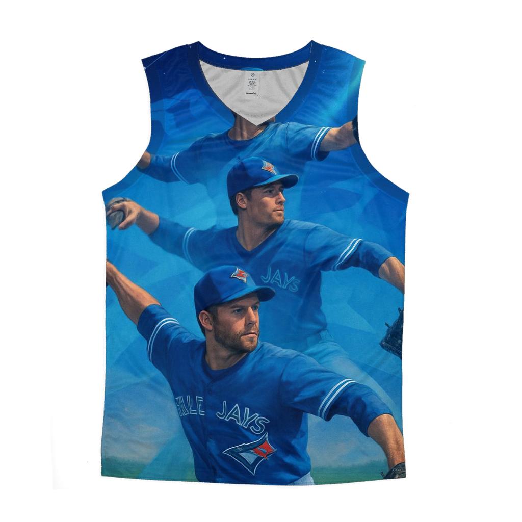 Starlit Relay Blue Jays Series graphic print tank tops