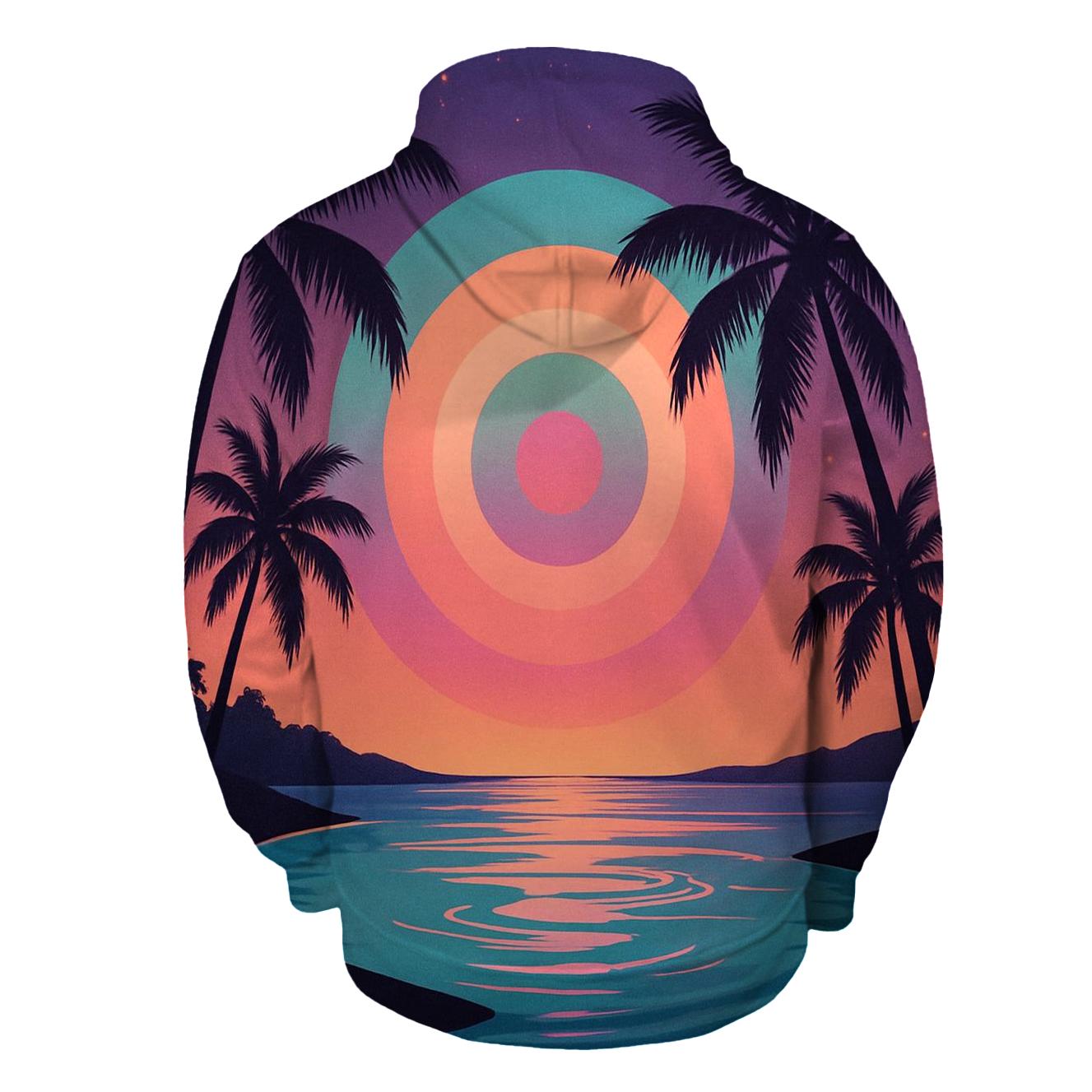 Celestial Lagoon Dusk hoodie styles