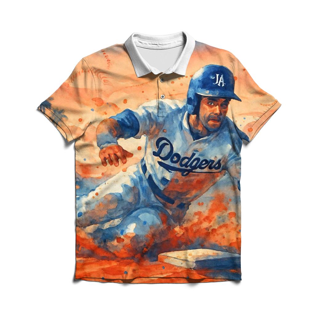 California Sunset Steal personalized polo shirts