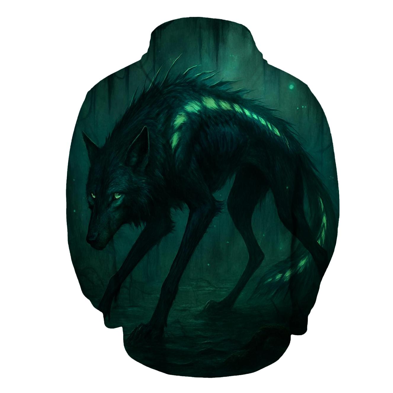 Bioluminescent Swamp Lurker hoodie trends