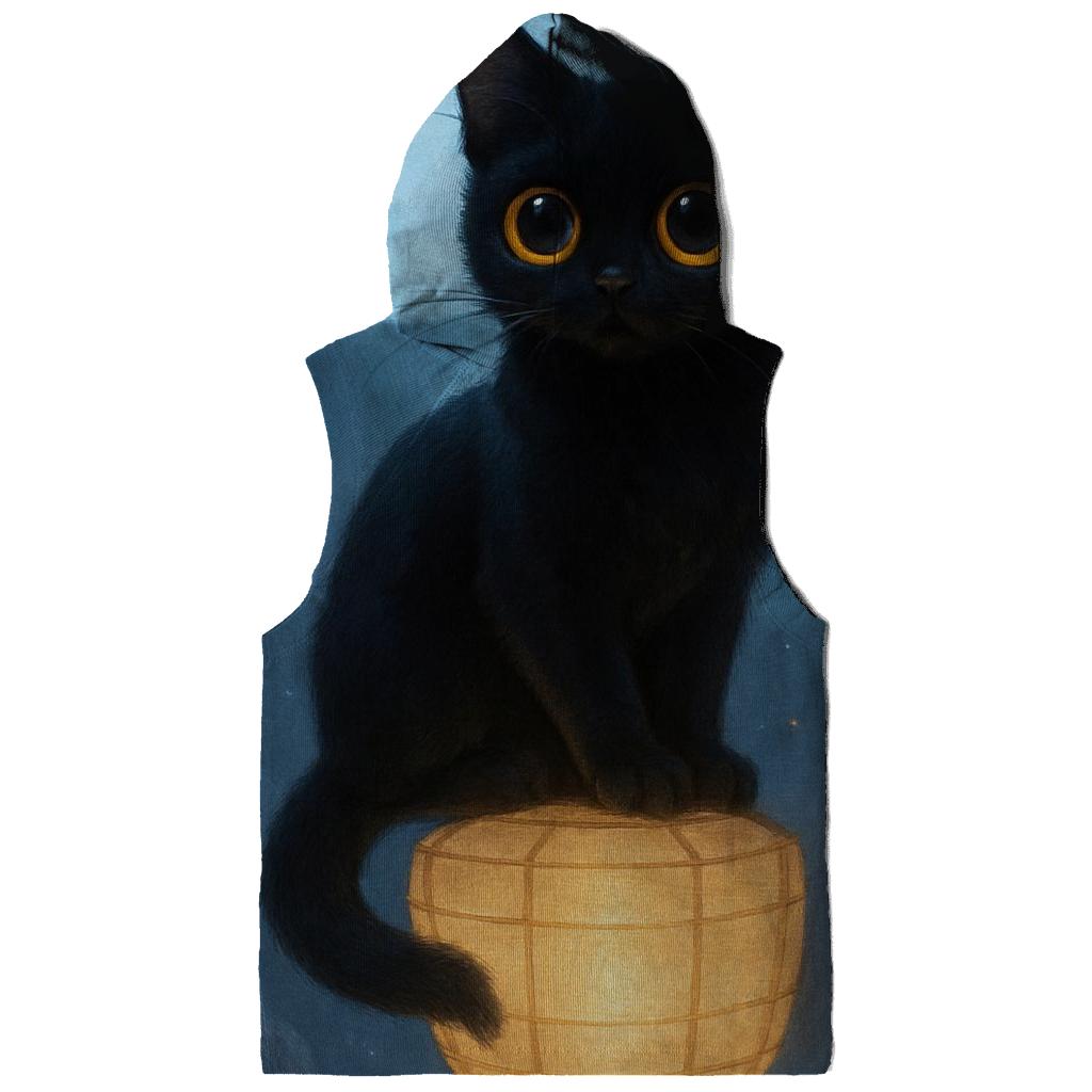 Moonlit Lantern Guardian Cat custom hoodies