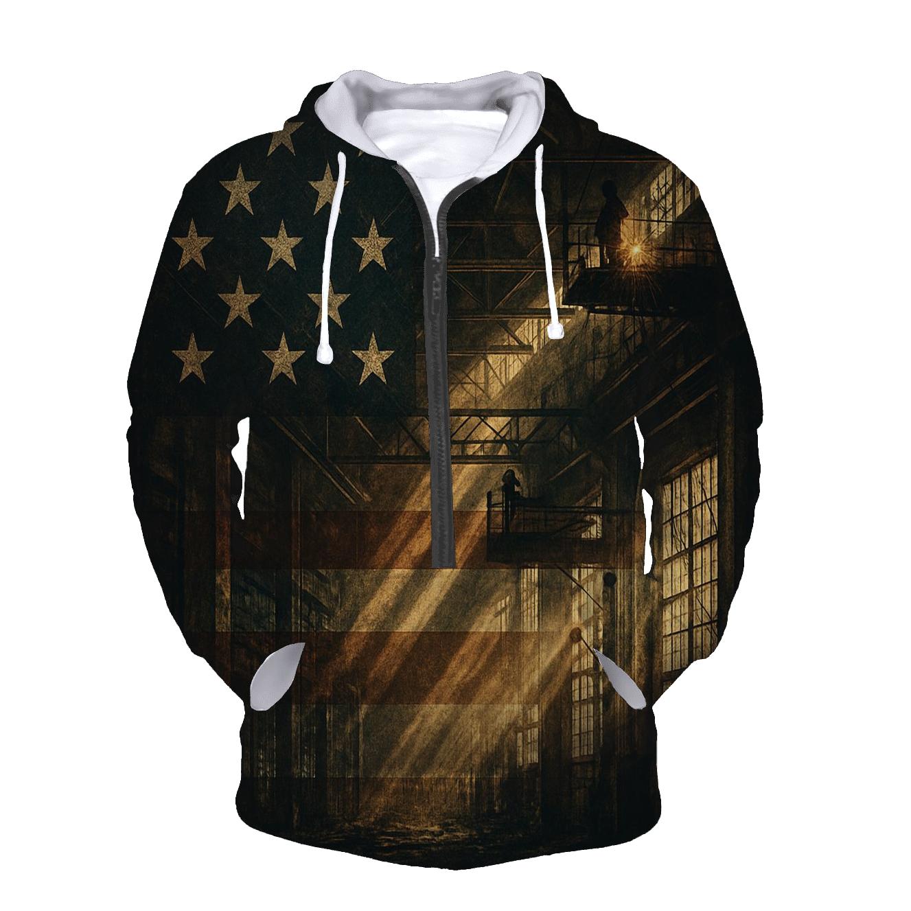 Rust Belt Revival Banner hoodie trends