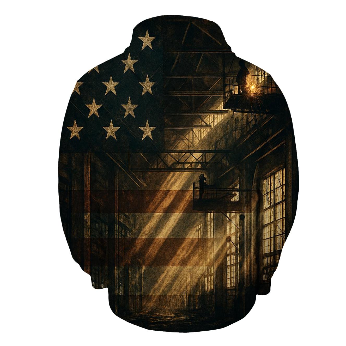 Rust Belt Revival Banner hoodie trends