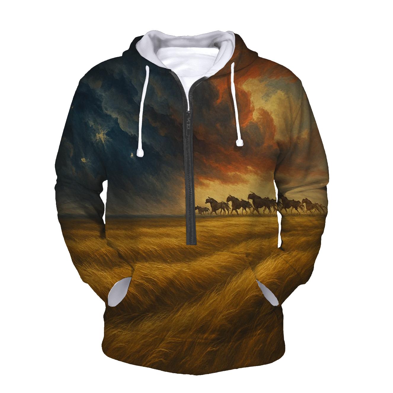 Prairie Thunder Heritage Flag lightweight hoodies