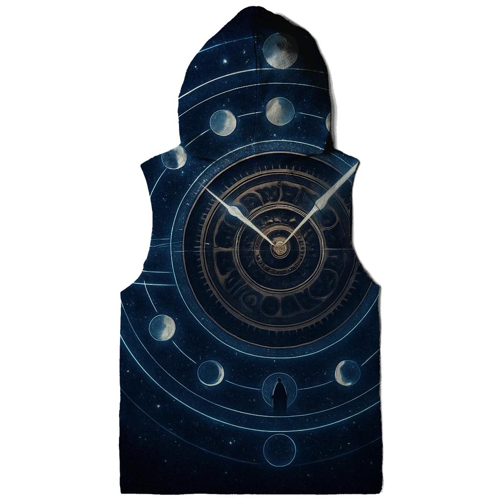 Chrono Rings Of The Celestial Clock premium hoodies